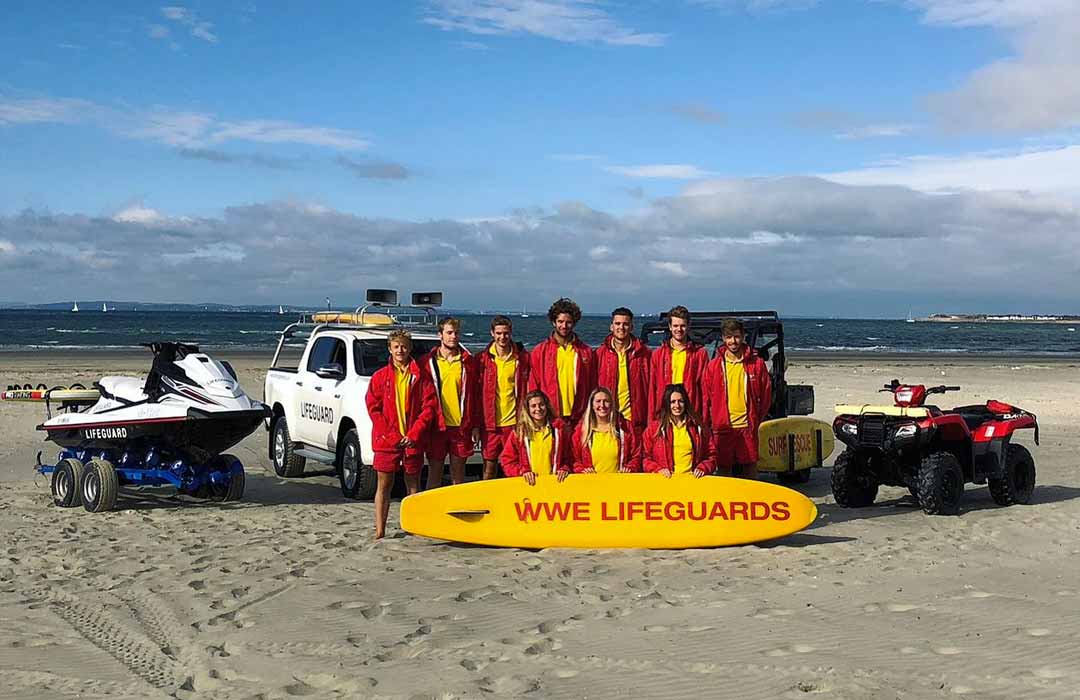 Lifeguards at West Wittering Beach
